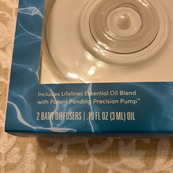 White Bath Diffuser Set - Picture 3 of 4